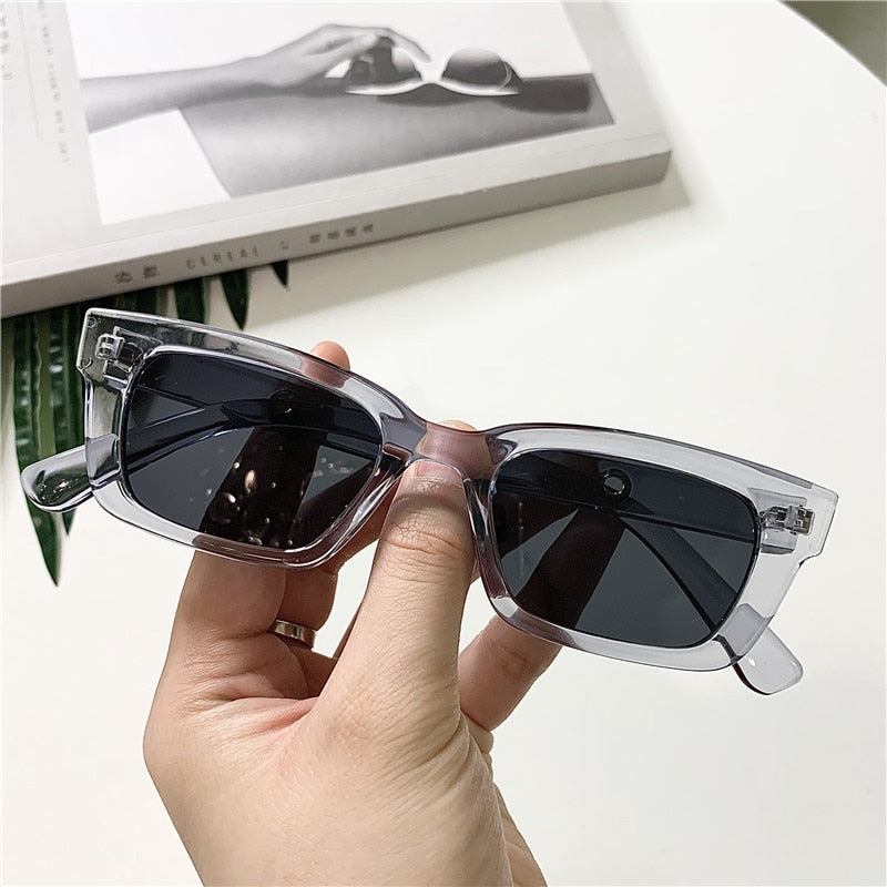 Women's Rectangle Vintage Sunglasses