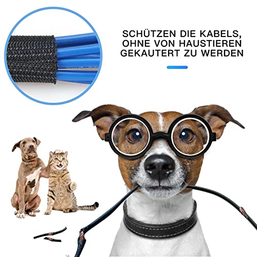 AGPTEK 3m Kabelschlauch, 12-20mm